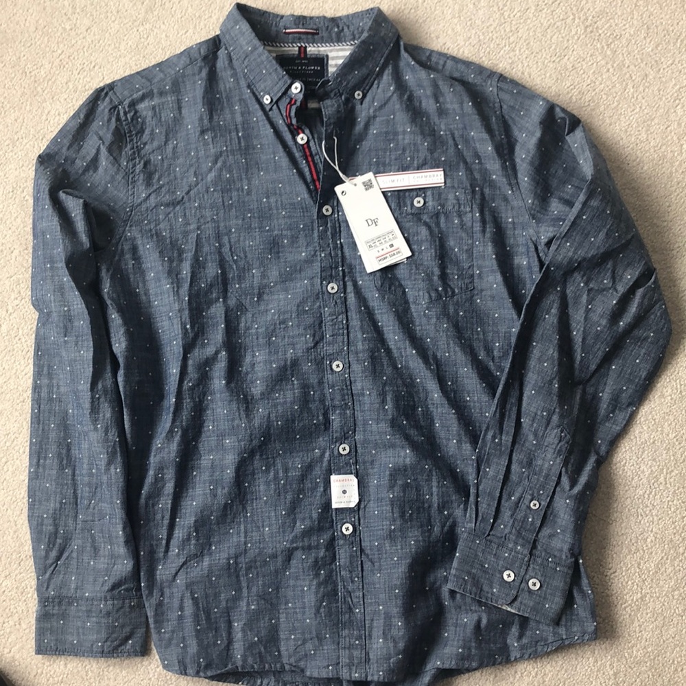 NWT men’s button down XL